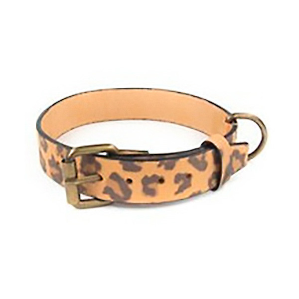 Imagen de Artleather Collar artleather nobuk leopardo 30cm