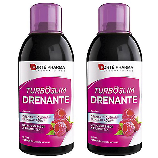 Imagen de Forte pharma Turboslim drenante frambuesa pack