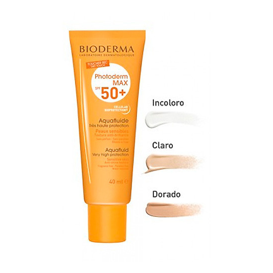 Imagen de Bioderma Photoderm max 50+ aquafluido claro 40ml