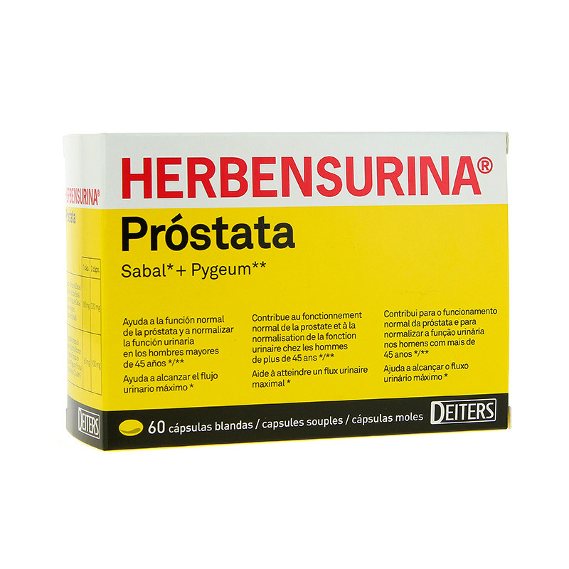 Imagen de HERBENSURINA PROSTATA 60 CAPSULAS