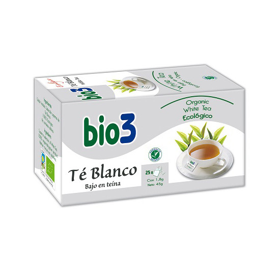 Imagen de Bio3 té blanco ecológico 25 bolsitas